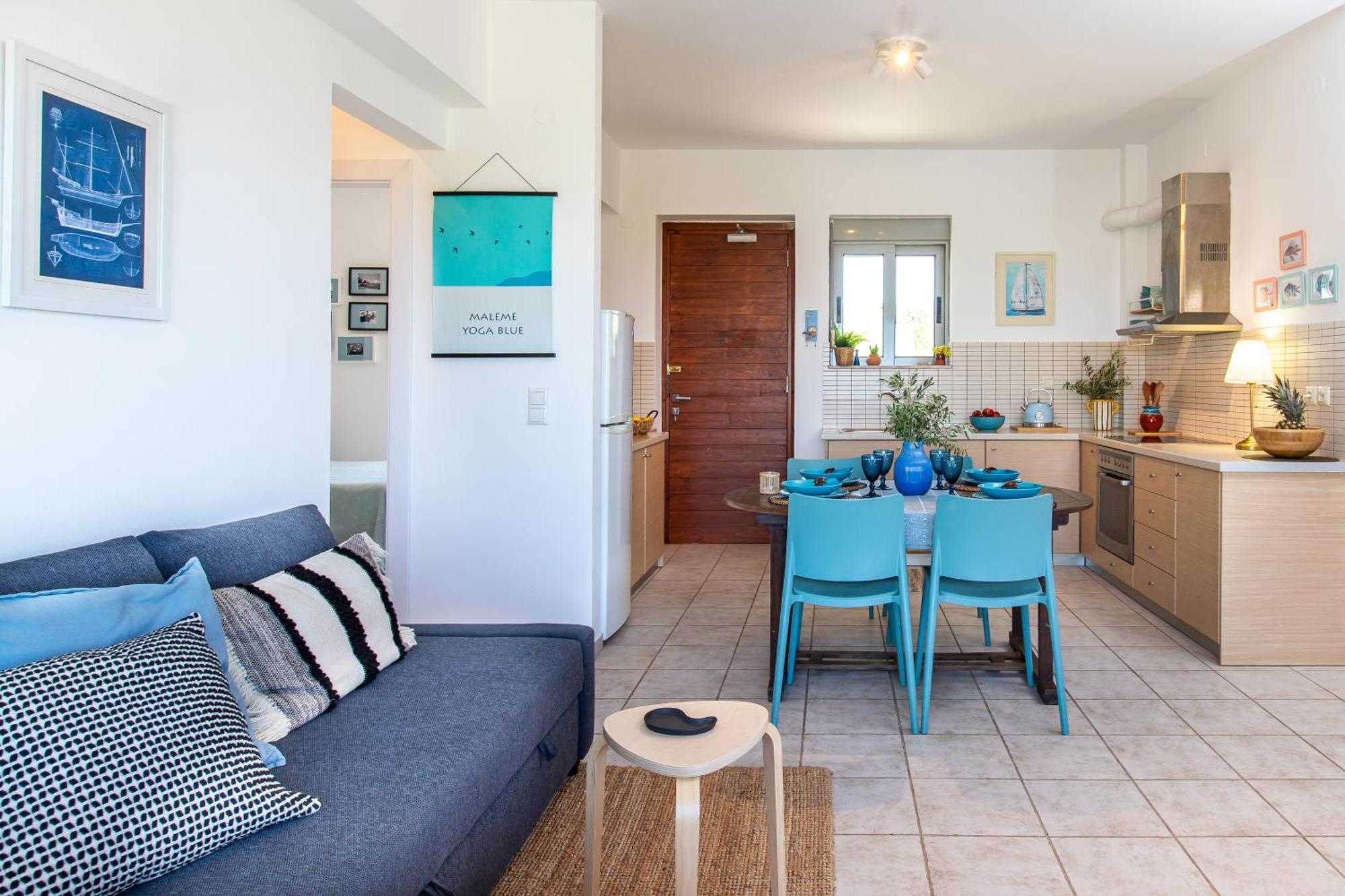 Apartamento Maleme Yoga Blue La Canea Exterior foto