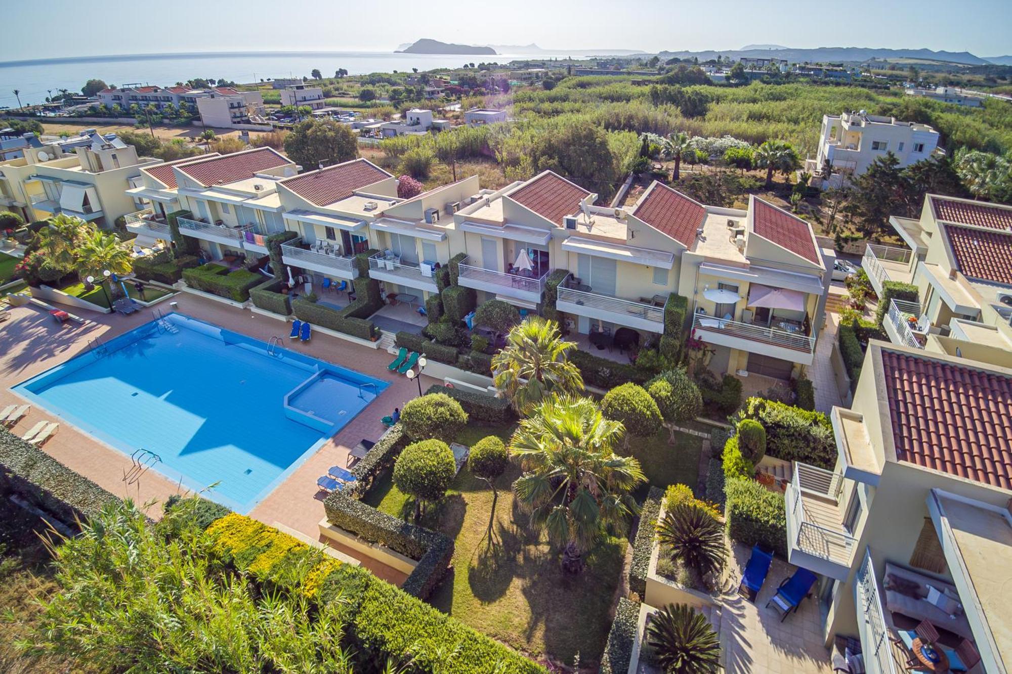 Apartamento Maleme Yoga Blue La Canea Exterior foto