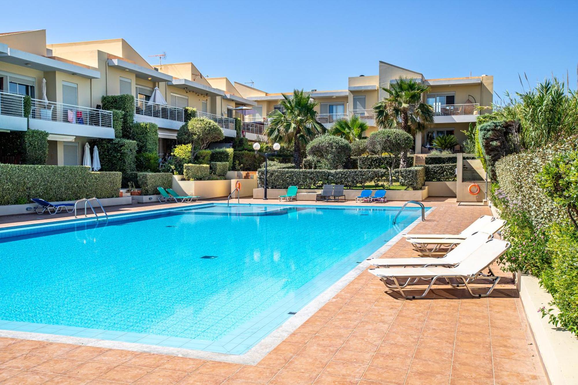 Apartamento Maleme Yoga Blue La Canea Exterior foto